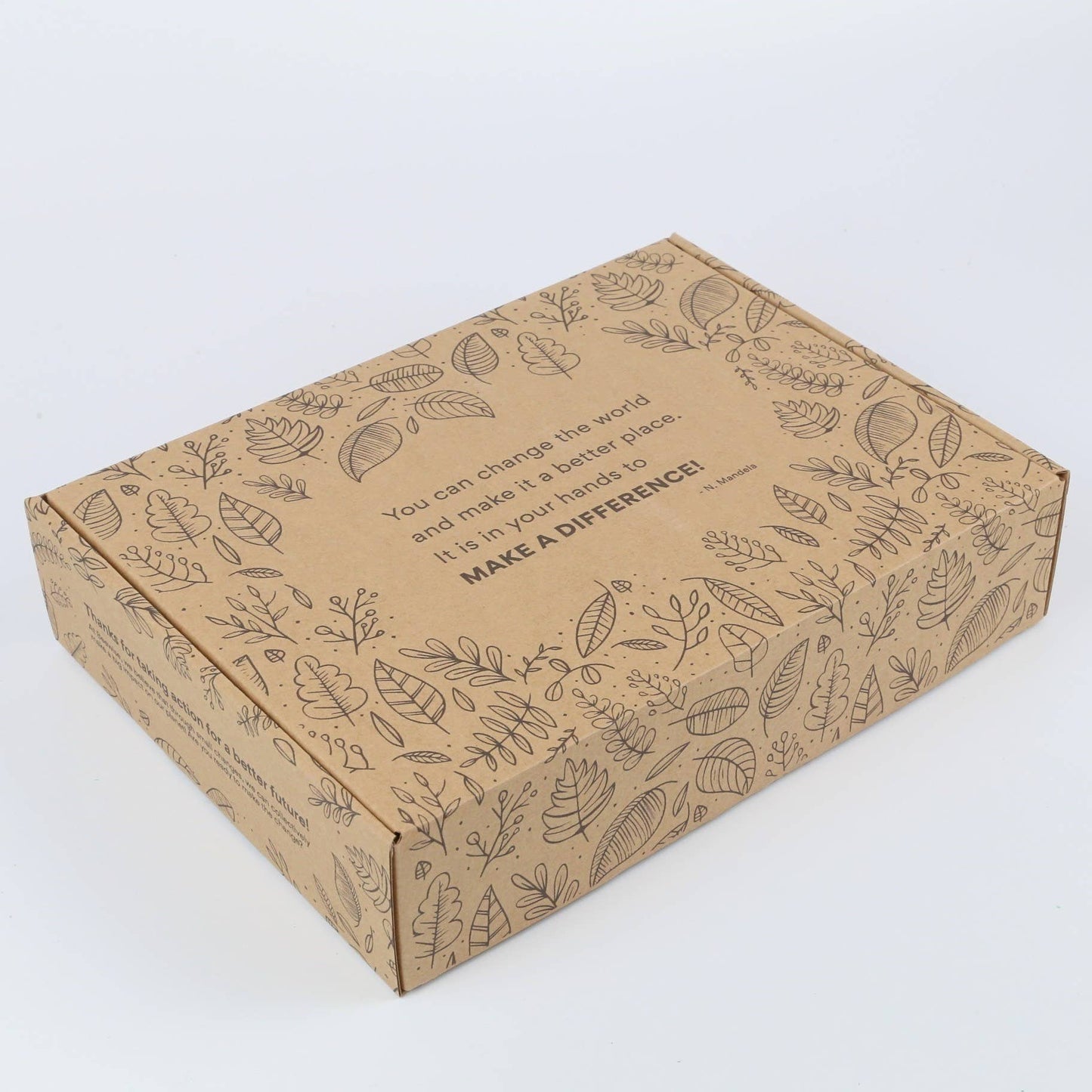 Zero Waste Starter geschenkdoos | Idee voor een duurzame set: Tandenborstel van bamboe